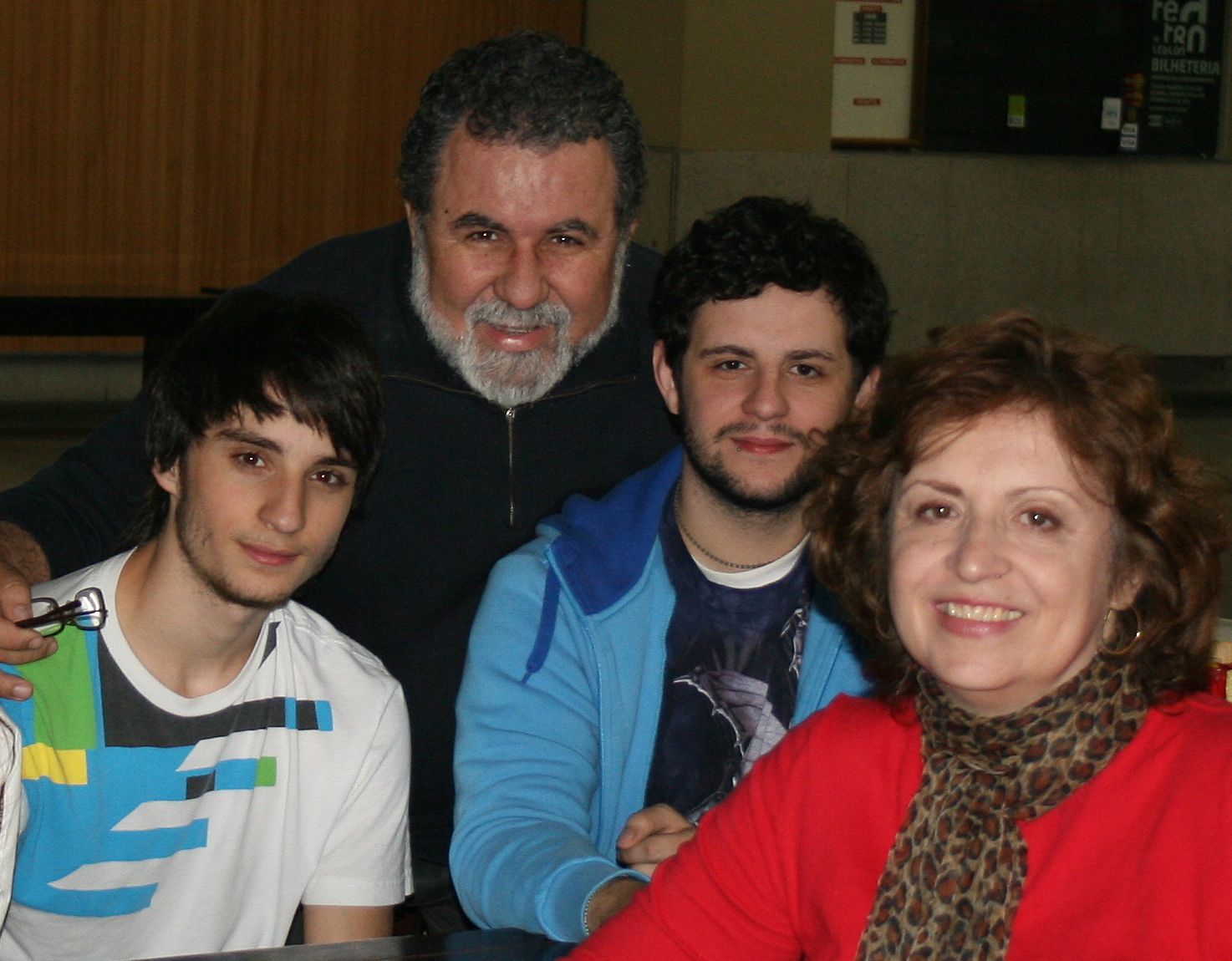 Wainer and Magui Guimarães with their sons Daniel Lucas and Peter Mark.